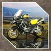 1/12 Scale R1250 GS Diecast Motorcycle Model Toy with Sound and Light for Kids Toddler Boys Girls Gift Collection