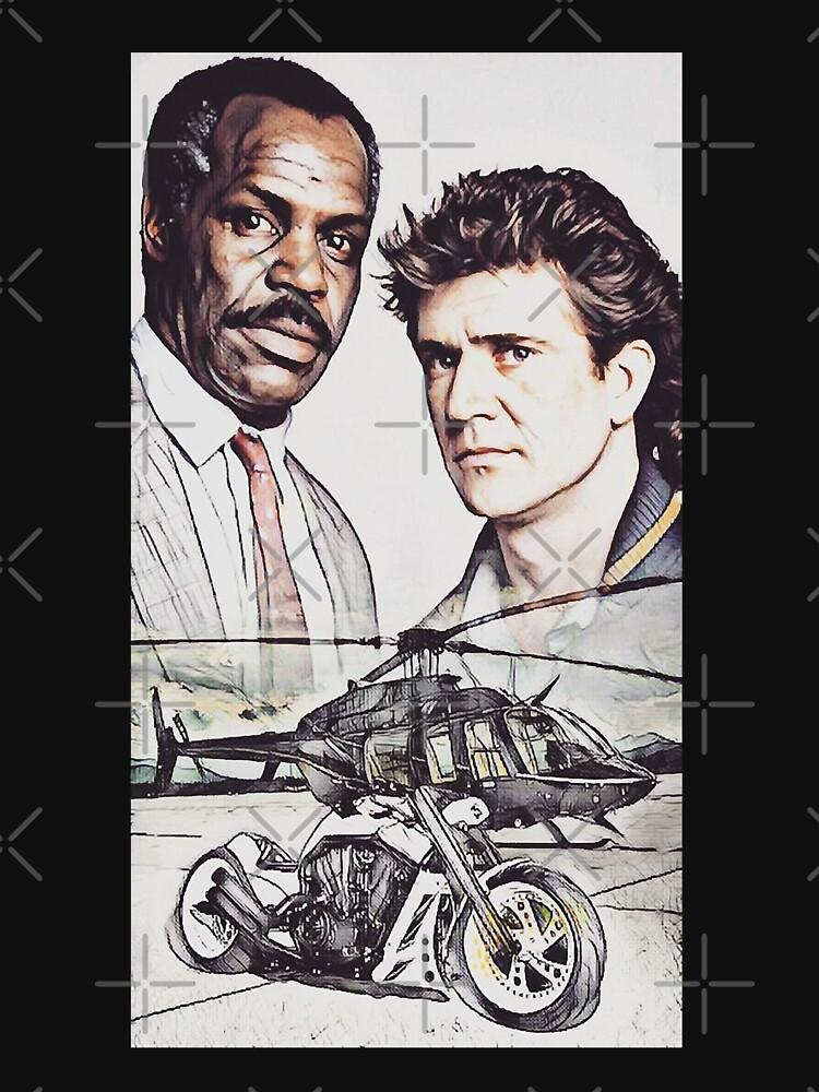 Lethal Weapon Action Movie American Police Motivational Lethal Weapon Graphic For Fan Classic T-Shirt