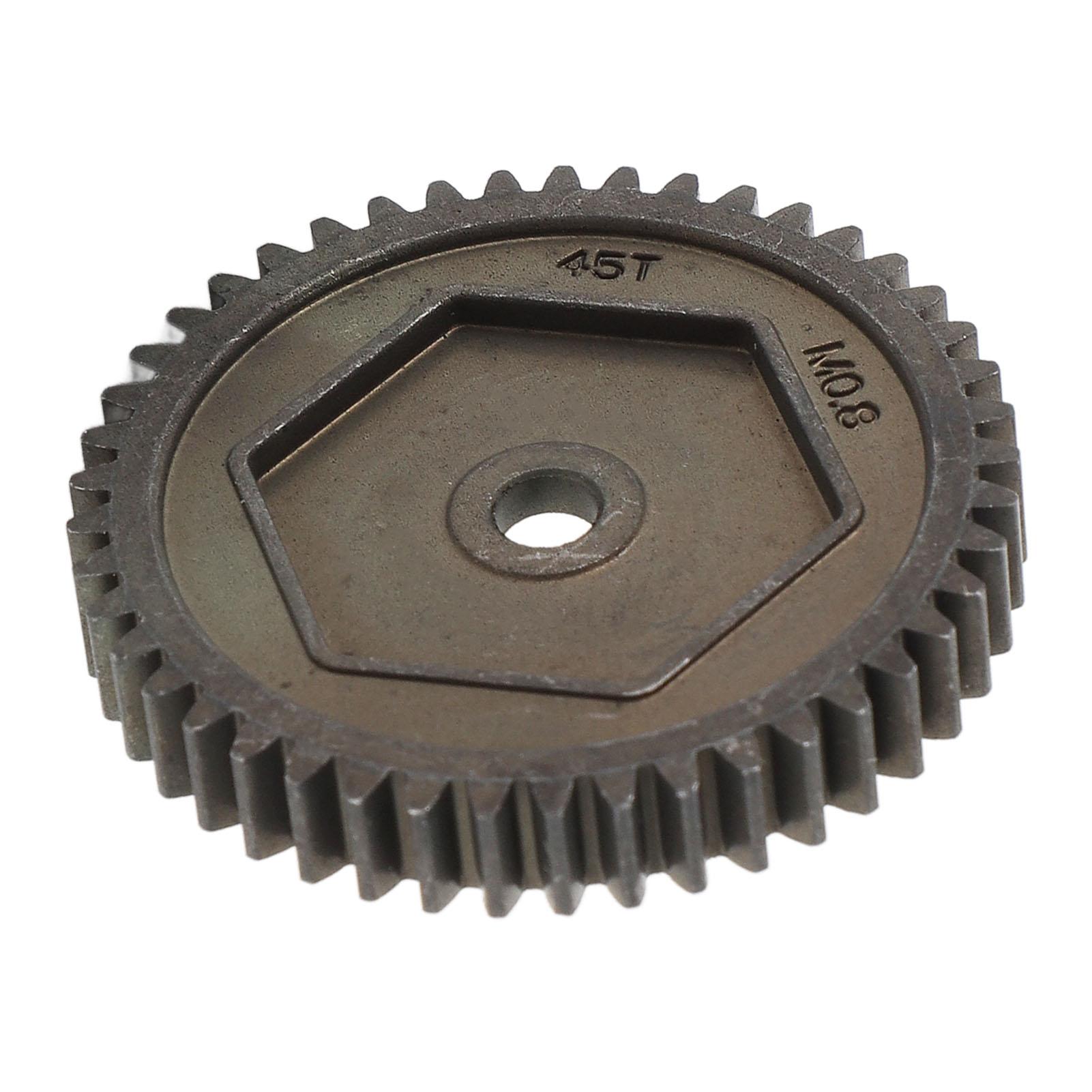

RC Spur Gear 45T M0.8 8053 High Performance Steel Spur Gear Replacement for 110 Scale RC Crawler