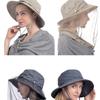 Mosquito and Insect Proof Beekeeping Mesh Fisherman Hat Foldable Bucket Hat UV Protection Summer Beach Sun Hat
