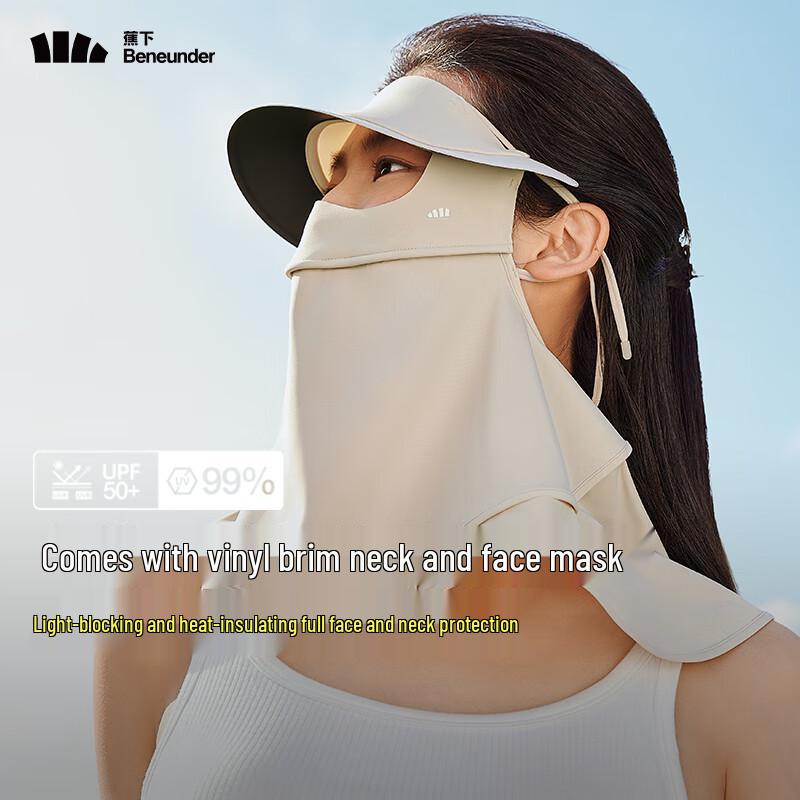 Beneunder Sun Protection Face Mask with Brim