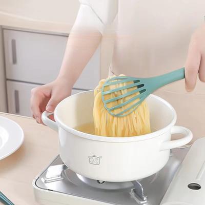 Clip de Comida de Silicona Multifuncional Se Puede Usar Para Pinzar Fideos Escaldar Alimentos Batir Huevo Remover Condimentos Es Una Herramienta de Cocina Esencial