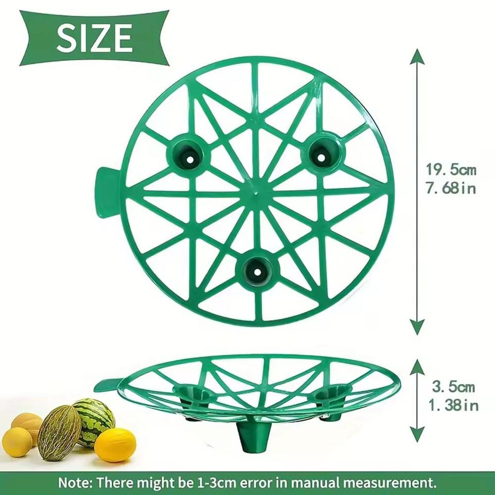 Gardening Melon And Fruit Tray, Household Watermelon Tray,Garden Fruit Anti- Rotting Bracket,Plastic Stable Tray, Watermelon