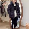Women Autumn Winter Hooded Cotton Padded Jackets with Belt Solid Female Thin Windproof Puffer Coat Loose Snow Overcoat