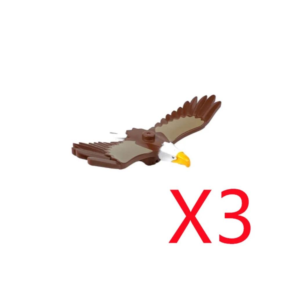 MOC City Animal Building Block Model Character Farm Accessories Goose Pig Dog Orangutan Cheetah Shark Zoo Brick Toy Gifts X014