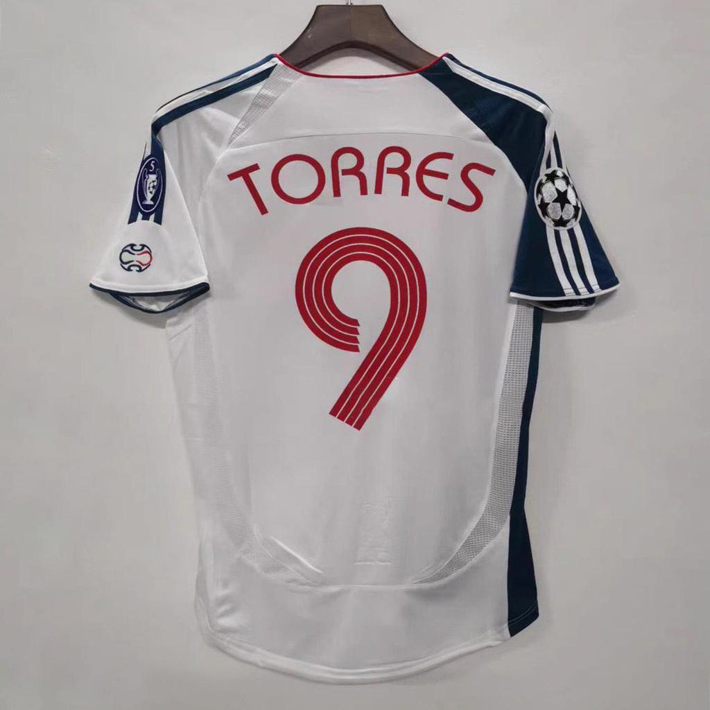 Arsenal '05-'06, Liverpool '06-'07 & AC Mailand Kaka, Henry & Gerrard Retro Trikot Kurzarm