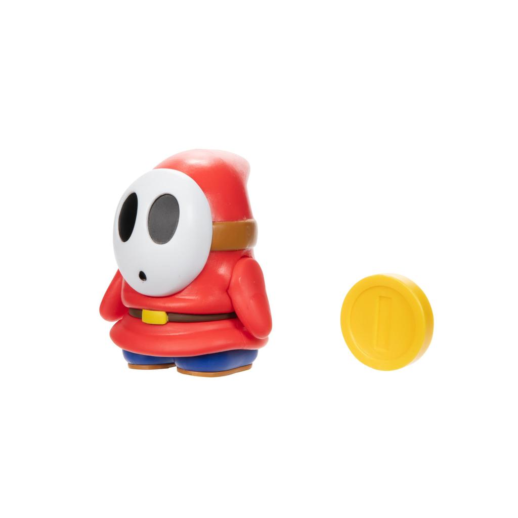 Sanei Boeki Super Mario Figure Collection Plus Hey Ho with Coin FCP-008