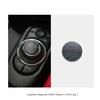 Car Central Control Multimedia Button Cover Trim Knob Sticker For MINI Cooper F55 F56 F57 Countryman Clubman Styling Accessories s3