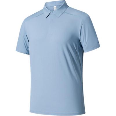 Champion All-Weather Series Sports Casual Simple Pullover Short Sleeve Polo Shirt Men Polo Shirts Ice-Peak-Blue 152520140-1