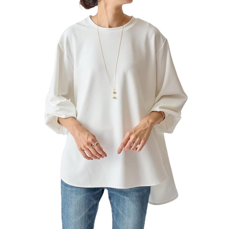 

[BEARDSLEY] [Beardsley] [Considering adding white] T-blouse BEZ1032404A0002 S white