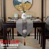 Waterproof New Chinese Style Table Flag Tea Ceremony Zen Tea Mat Tea Table Fabric Long Strip Tablecloth Chinese Style Tablecloth
