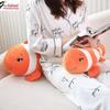 Clownfish Plush Toy Pillow - Stuffed Sea Animal Gift for Girls