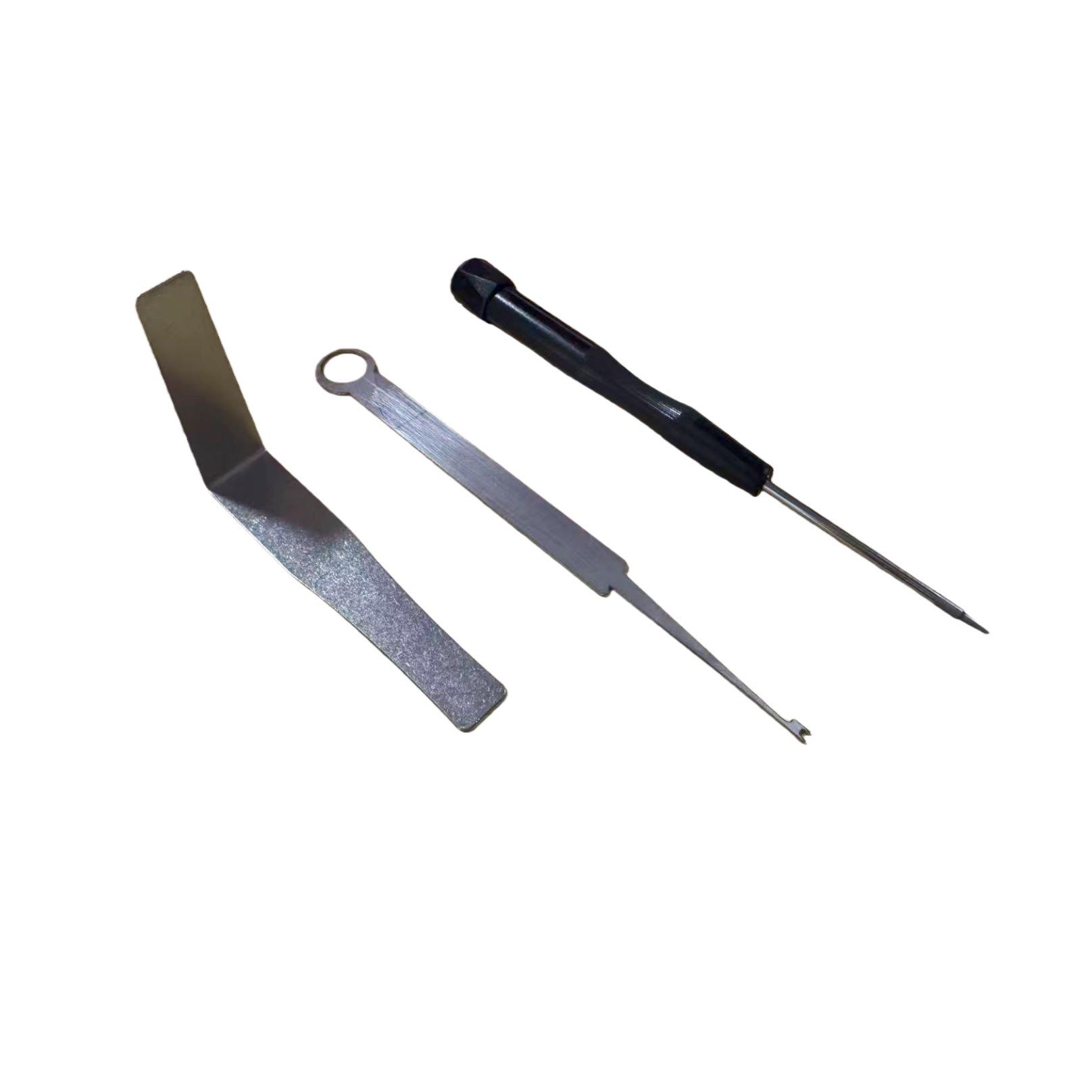 Brass Instrument Repair Kit: Saxophone, Clarinet, Flute, Oboe – 3-Piece Tool Set with Flat Washer & Reed Needle