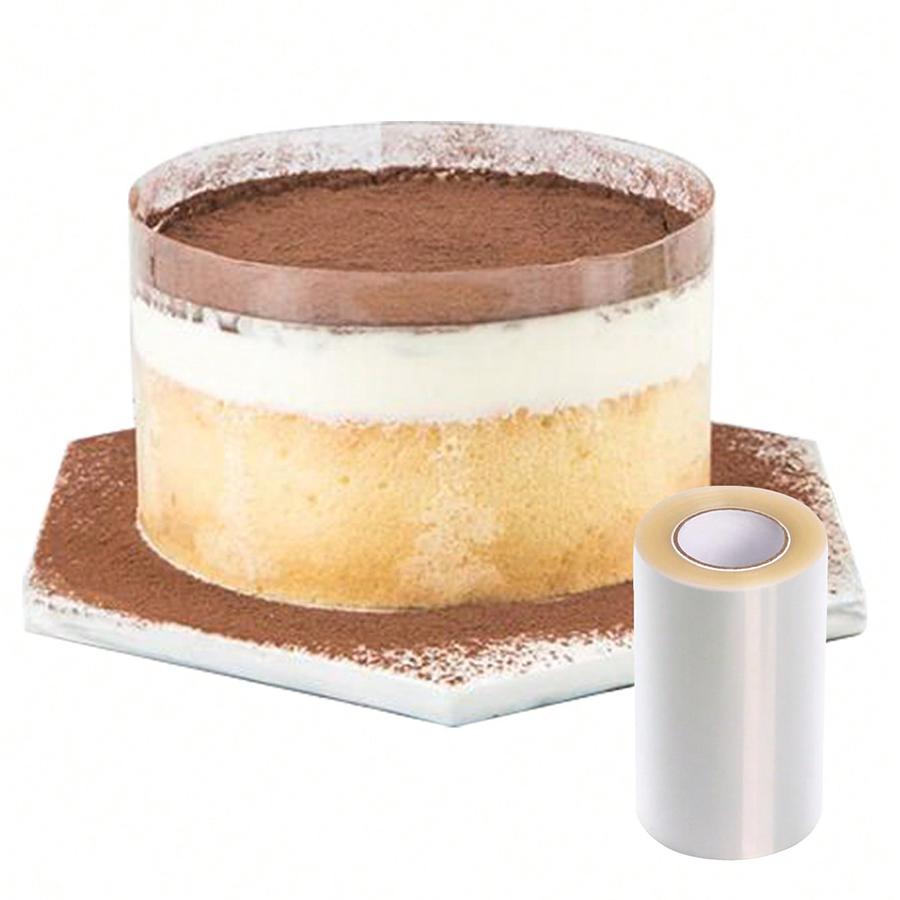 393inch Cuttable Transparent Mousse Cake Collar Food Grade Cake Fixing Ring Kitchen Cake baking decoration accessories kitchen