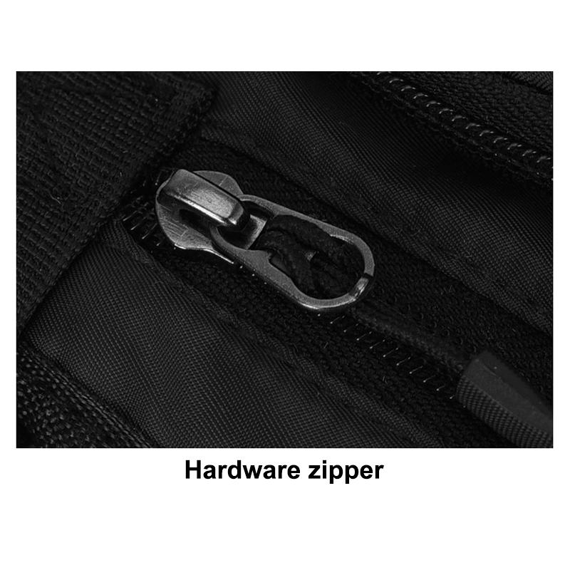 Casual Oxford Cloth Chest Bag Large Capacity Multi Pocket Men Vest Bag Waterproof Mountaineering Bag Outdoor Sports Bag