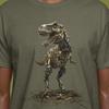 Steampunk T-rex Unisex T-shirt, Mechanical Tyrannosaurus