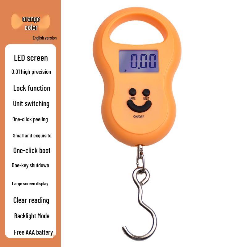 Портативные ручные электронные весы для багажа - Маленькие пружинные весы для граммов