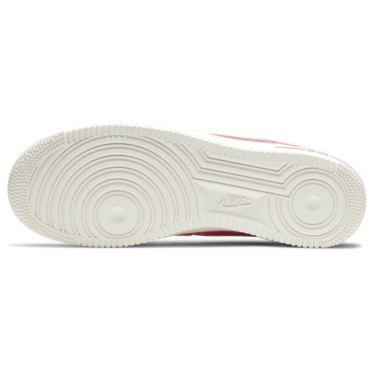 Nike Air Force 1 07 LV8 Dusty Red Men Sneakers Gym-Red Sail DH0265-600