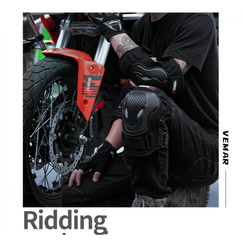 Motorcycle Riding Knee Pads Men Women Lightweight Breathable Protective Gear Cycling Use