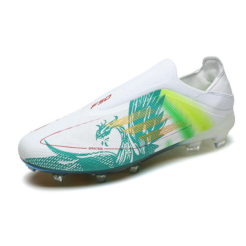 New Men'S Football Shoes, Youth Spikes Ag Non-Slip Sports Shoes, Professional Competition Wear-Resistant Football Shoes