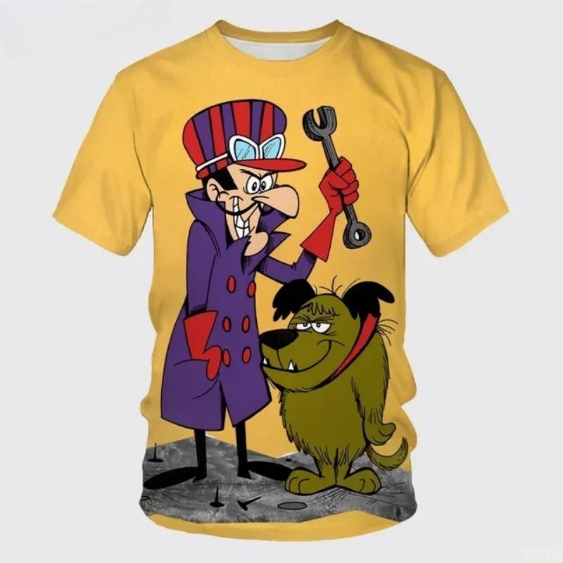 

Summer New Cartoon Character 3D Printed Men s Short Sleeved T-shirt Hip-hop Neutral Casual Round Neck T-shirt XL