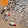 Tomoni Minimalist Floral & Letter Nail Stickers - Thin, Tough, Trendy Nail Art Decorations