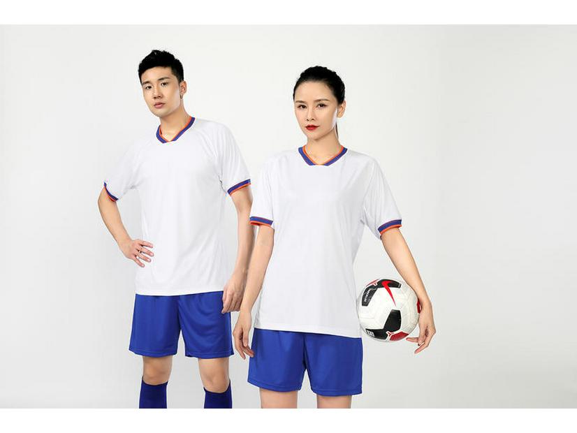 Quick-Dry Summer Football Jersey Set for Adults & Kids - Printed Short Sleeve