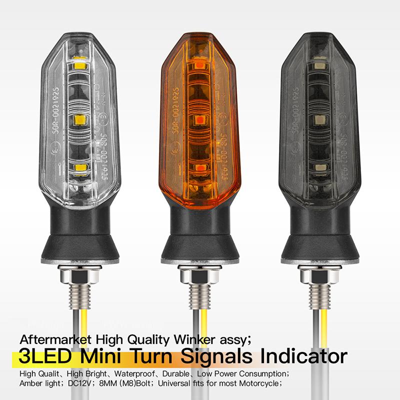 Motosiklet Dönüş Sinyal Lambası Led Gösterge Flaş Işığı 12V Dönüş Sinyal Lambası Evrensel