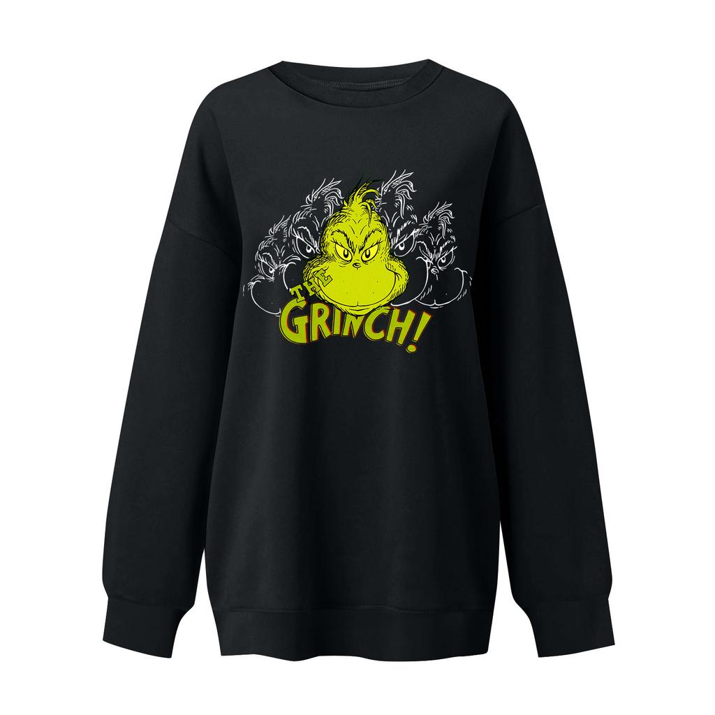 Dámská mikina Colorblock Dlouhý rukáv Kulatý výstřih Neformální Pohodlné Volné Lehká dámská mikina