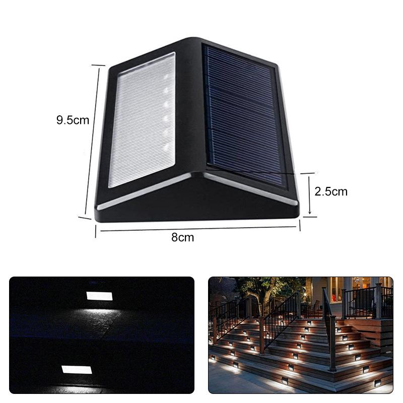 Solar Lamp Outdoor LED Lights IP65 Waterproof Wall Lamp for Garden Balcony Yard Street Patio Decor Lighting Clearance