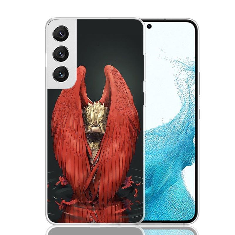 Hawks MHA My Hero A-Academy Phone Case For Samsung Galaxy S26 S25 Edge S24 S23 FE S22 Ultra S21 Plus S20 + Fundas Cover Coque Ga