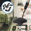 10 Stück T-Griff Einstellknopf Rändelschraube M5 Ergonomische Handschraube für Maschinen Schalttafeln Computergehäuse