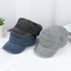 Big Head Man Large Size Pure Cotton Army Make Old Flat Cap Outdoors Baseball Cap Fishing Cap Summer Sun Hat