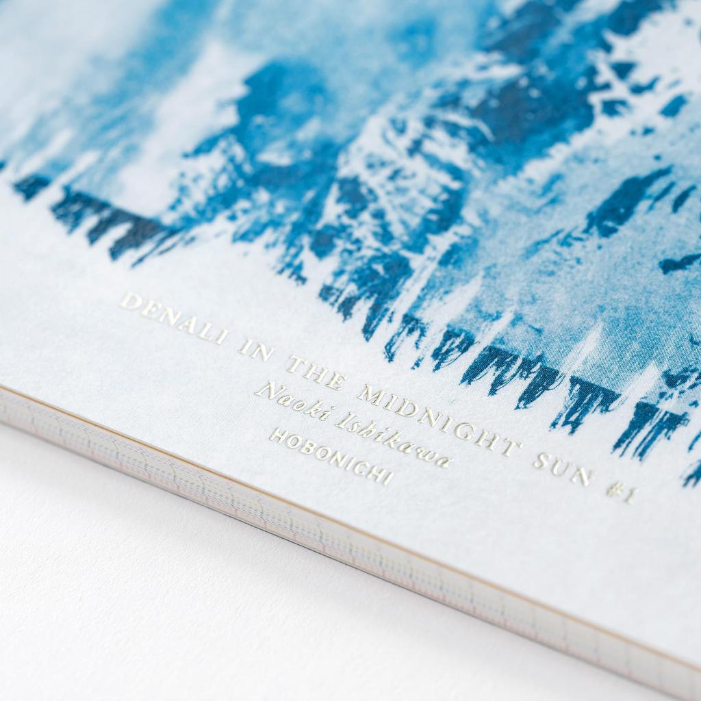 Hobonichi Techo Naoki Grid Notebook DENALI IN THE MIDNIGHT SUN 240 Planner Accessories Ishikawa/Hobonichi (A6) #1 3.7mm Grid, Pages, 4-Color Grid,