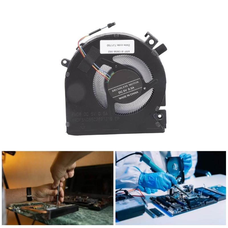 Metal CPU Cooling Fan For 15 FA FB 15T-FA 15-FA100 Laptops Easy Installation Quiet and Efficient Heatsink