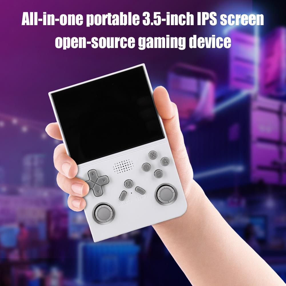 Retro Handheld Video Game Console 3.5 Inch IPS Screen Portable Pocket Arcade Rechargeable Video Games Player