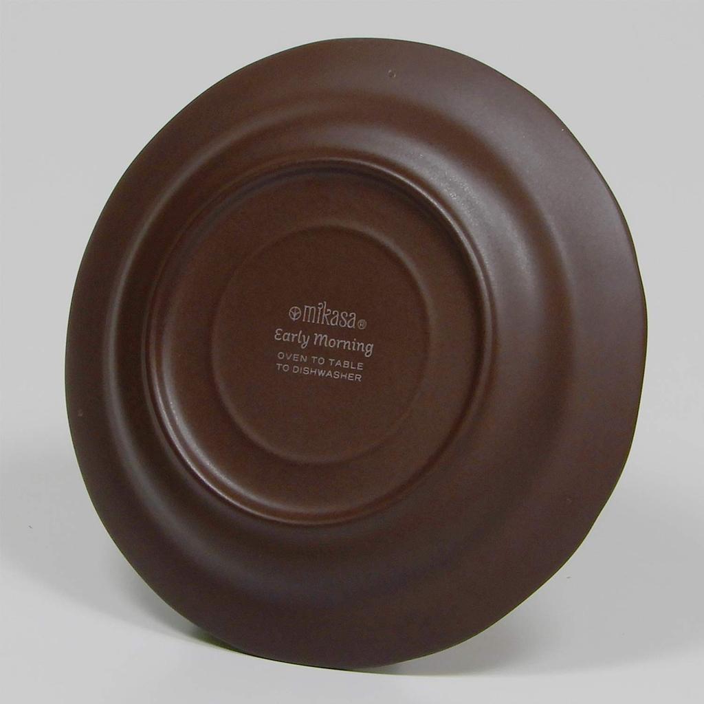 MIKASA REVIVAL Early Morning Plate 20, 20cm Diameter X 20cm Depth X 2.7cm Height, Microwave, Dishwasher, and Oven Safe, T-925379