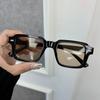 Kwadratowe Okulary Przeciwsłoneczne Damskie Męskie Klasyczne Vintage Moda Osobowość Okulary Stylowe Codzienne Minimalistyczne Oculos Ochrona UV