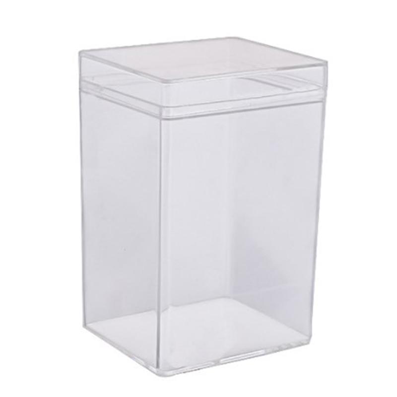 Desktop Aufbewahrungsbox Acryl Puppenmodell Vitrine Staubdicht Transparentes Modell