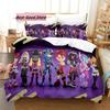 Game Ninjala Beding Set Single Twin Ful Quen King-Sized Dimensionsd Dimensions Bed Linen Set Aldult Kid Bedrom Duvetcover Sets 3D Print Young