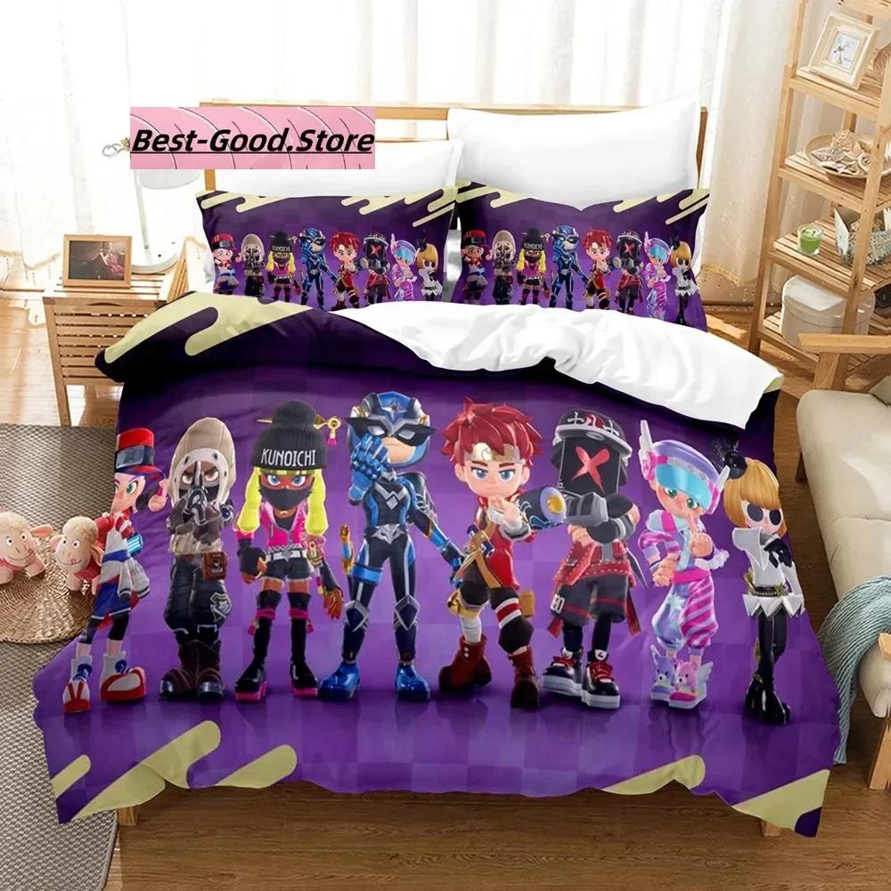 Game Ninjala Beding Set Single Twin Ful Quen King-Sized Dimensionsd Dimensions Bed Linen Set Aldult Kid Bedrom Duvetcover Sets 3D Print Young