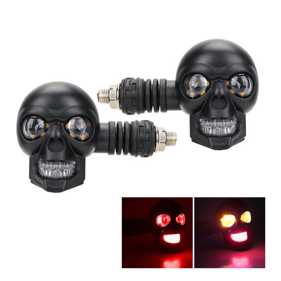 2/4Pcs Clear Turn Signal Light Long-Lasting Performance Easy Installation Universal