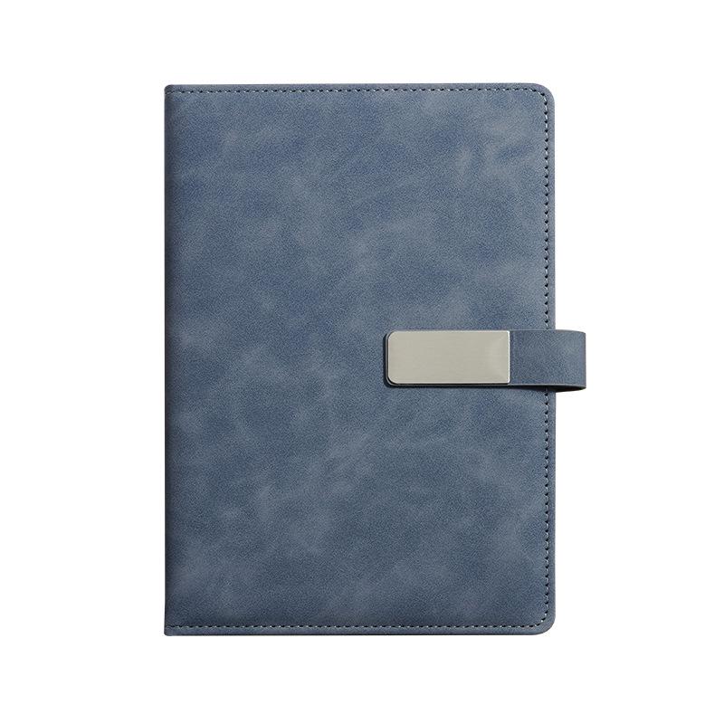 A5 Business Notebook Gift Set: Custom Leather-Feel Buckle Style Diary