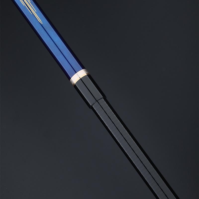 Cross Carbon Telescopic Fishing Rod - 1.35-6.3m Stream, Sea, or Ultra-Short Model