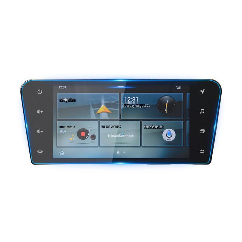 Protective Tempered Film for 25 Nissan X-Trail & Ariya Models' Navigation and Control Screens