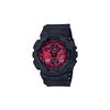 G-SHOCK City Battle Лімітована серія Екран "Кров" Антимагнітні та ударостійкі Кварцовий механізм Полімерний ремінець Японський та корейський годинник GA-140AR-1APR