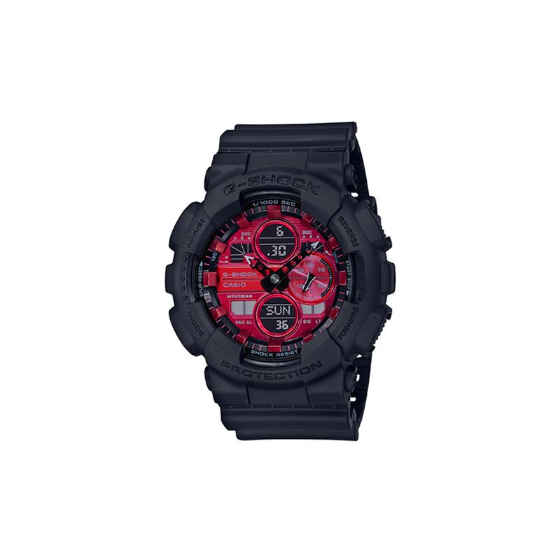 

Casio G-SHOCK City Battle Limited Edition Blood Screen Antimagnetic and Shockproof Quartz Movement Resin Strap Japanese and Korean Watch GA-140AR-1APR красный
