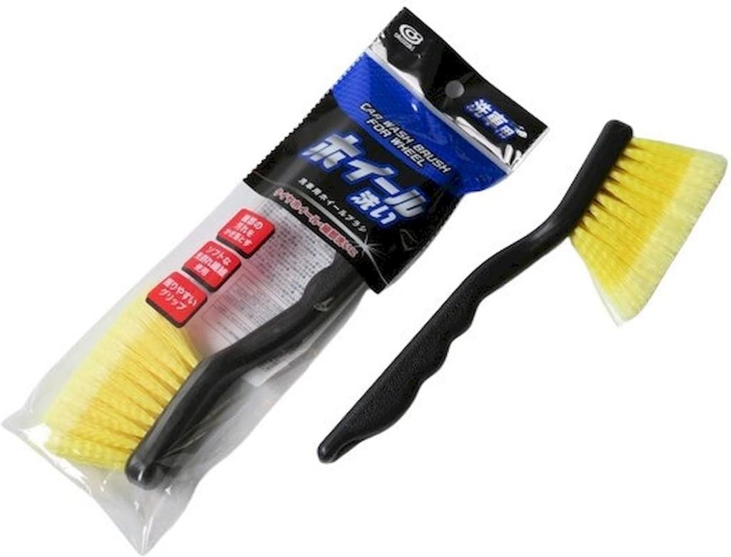 [Made In Japan] [Removes Dirt from Wheels and Details] Car Wash Wheel Brush, Soft