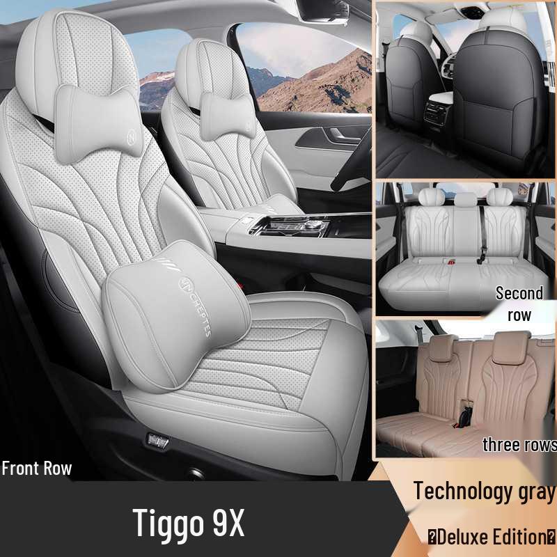 Chery Tiggo 9X Full Coverage Seat Covers - Four Seasons Universal Cushions