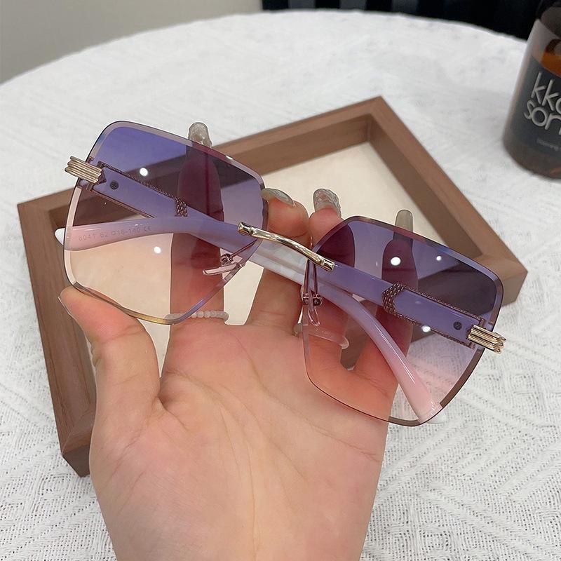 JYL TS Pilot Sunglasses Unisex UV Protection Double Bridge YH8041 A-8007